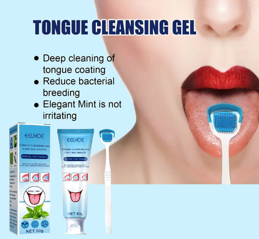 EELHOE™ Tongue Cleaning Gel with Brush