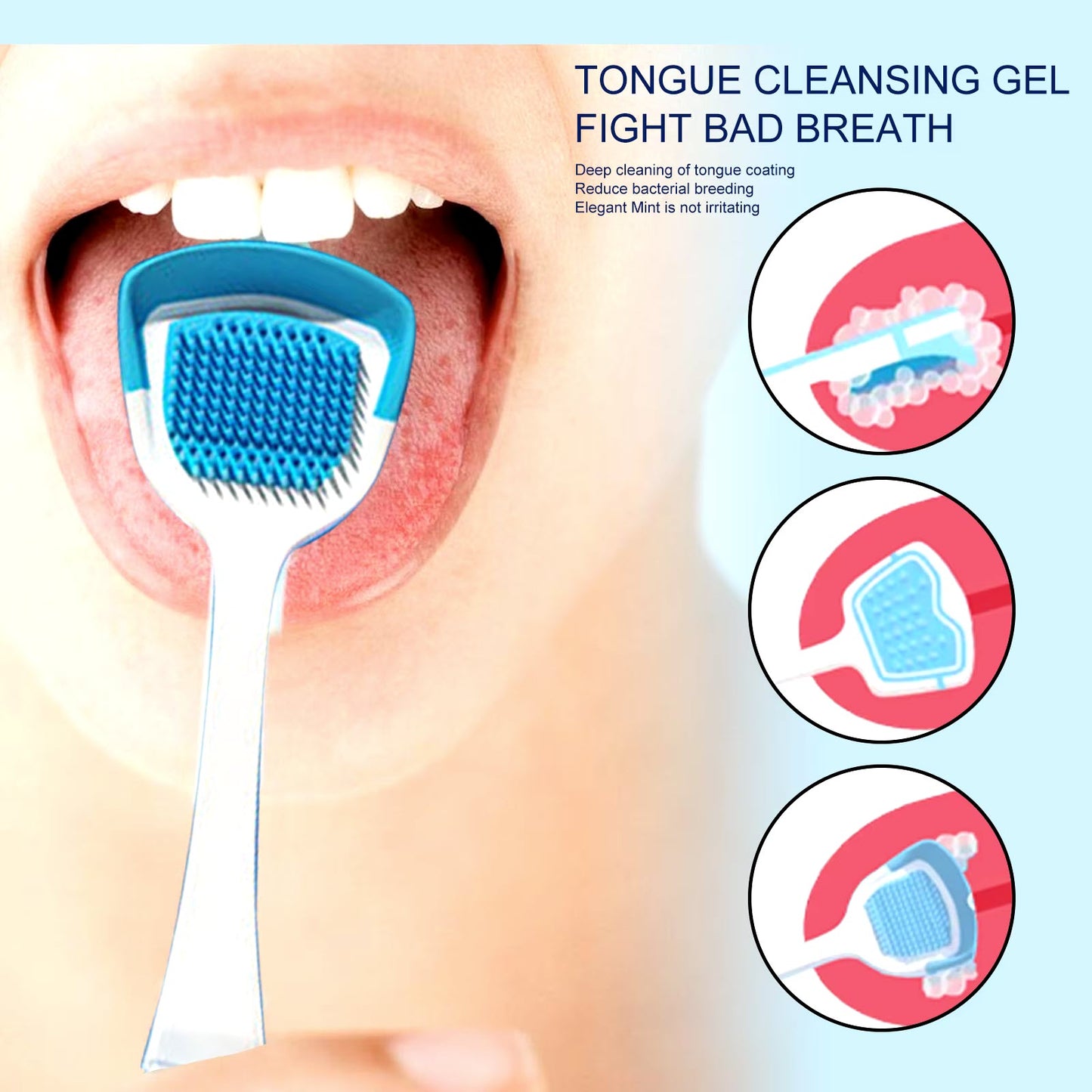 EELHOE™ Tongue Cleaning Gel with Brush