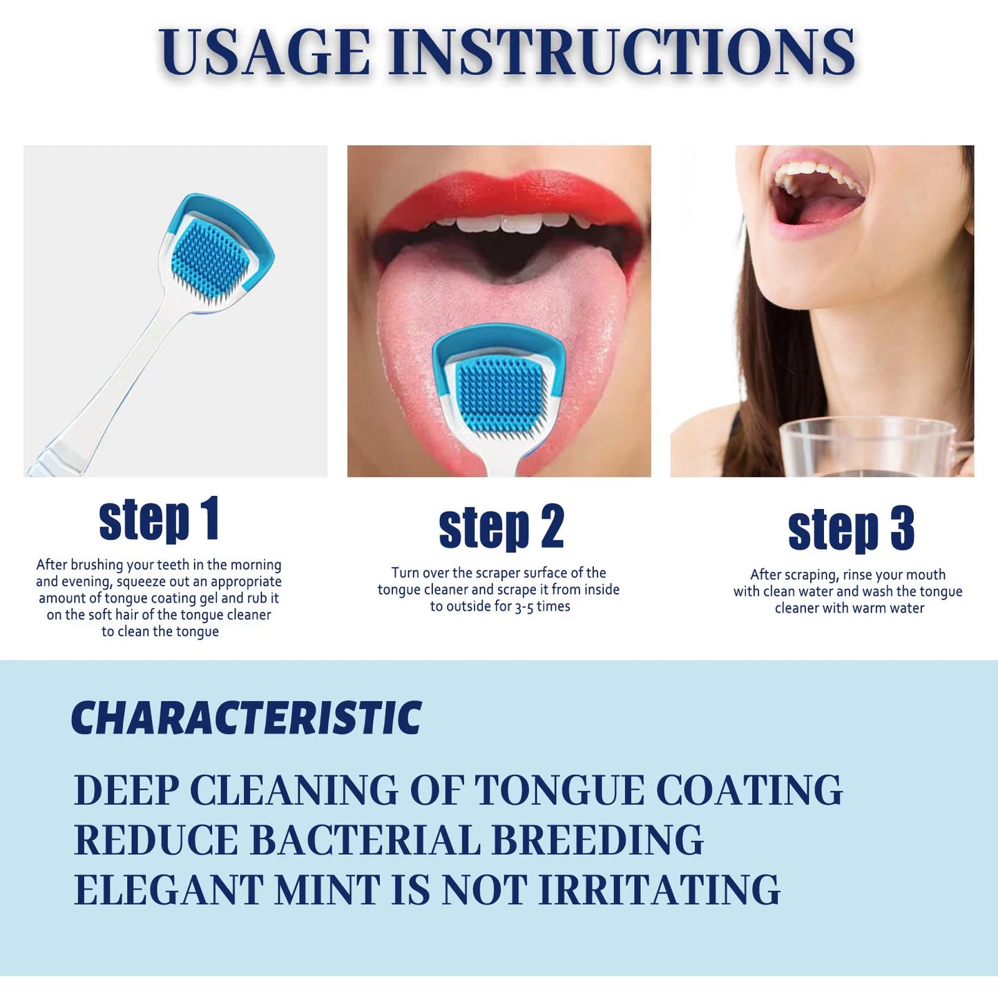 EELHOE™ Tongue Cleaning Gel with Brush