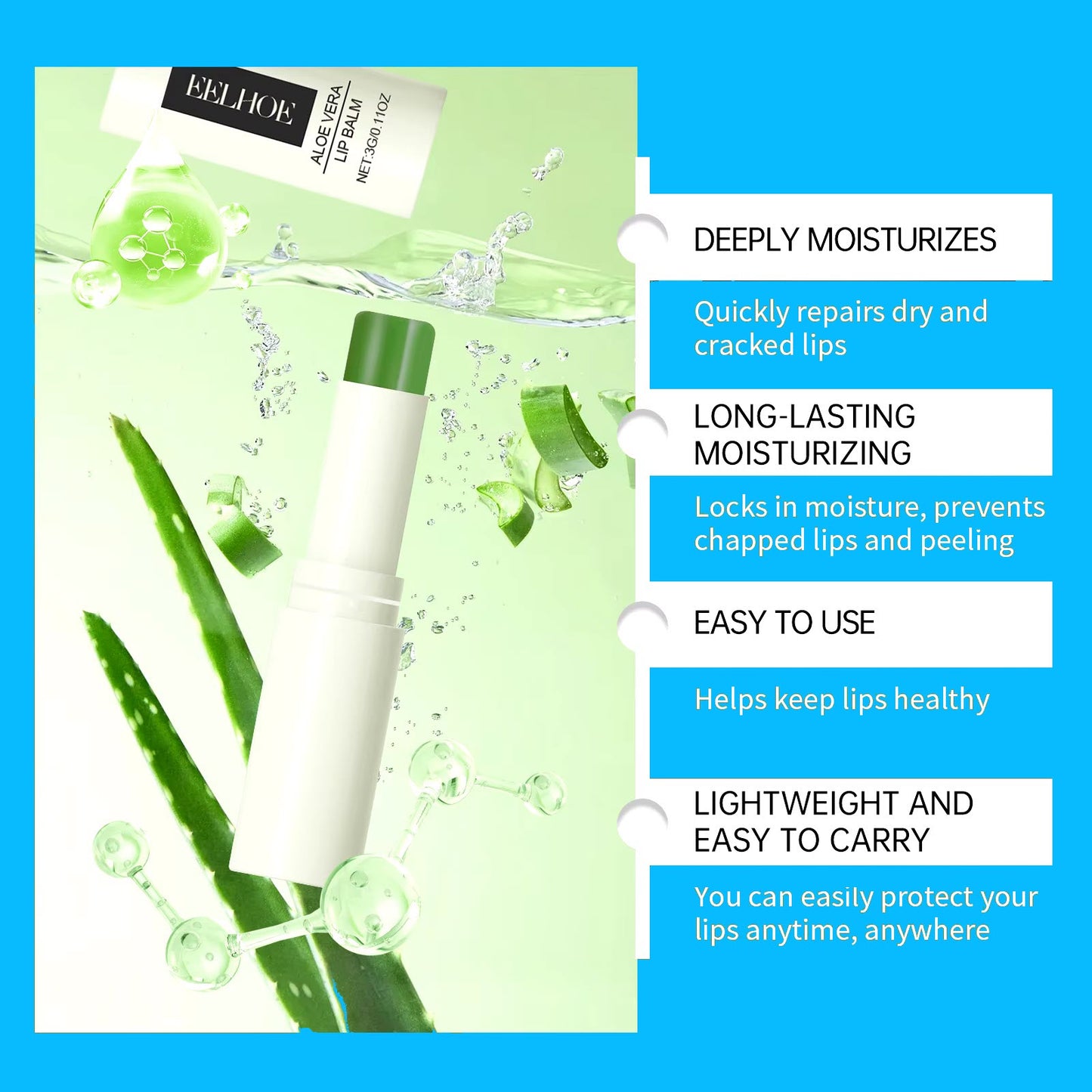 EELHOE™ Aloe Vera Lip Balm