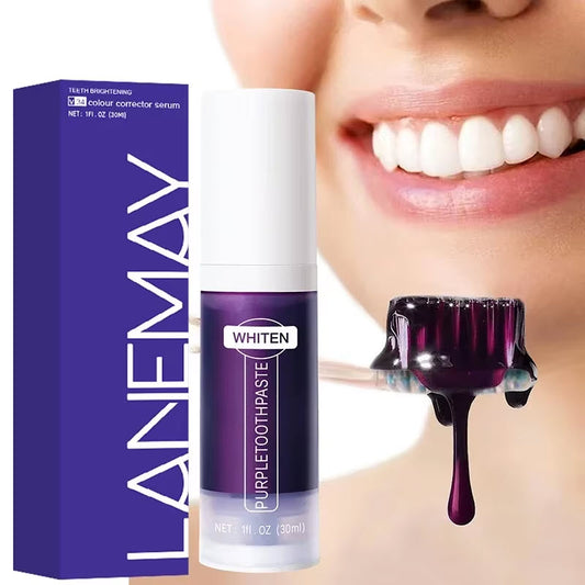 V34 Teeth Whitening Purple Toothpaste